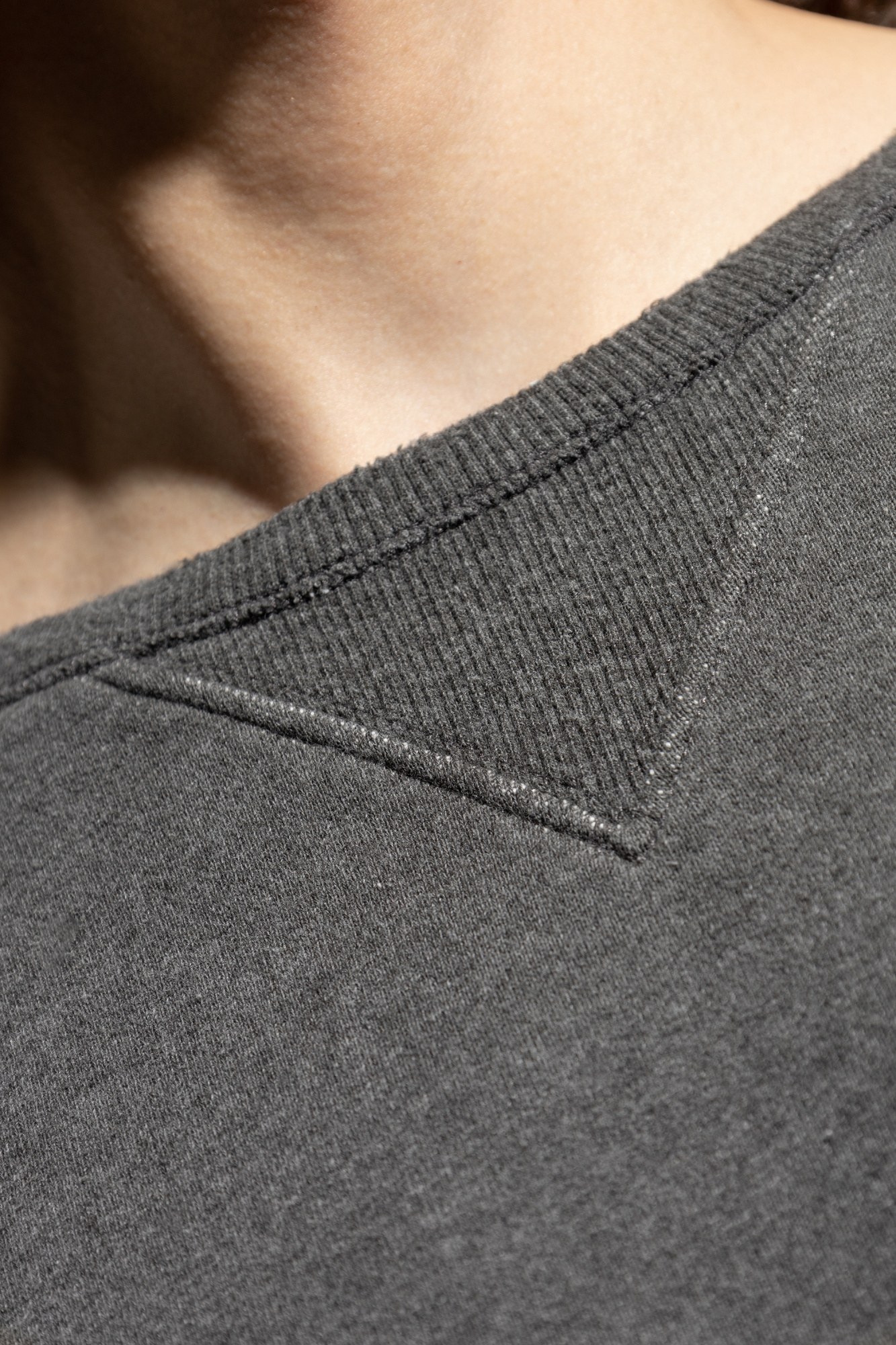 めい　0710 Grey Cotton sweatshirt Maison Margiela - Vitkac Canada